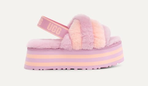 UGG ディスコ ストライプ スライド